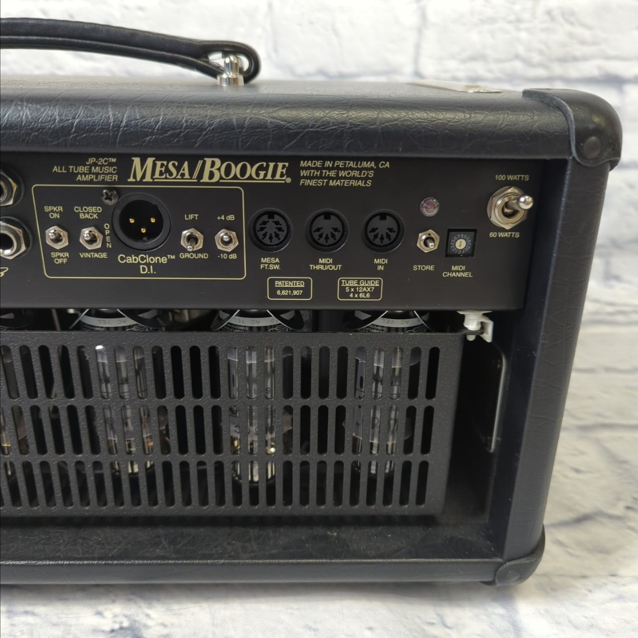 Mesa/Boogie JP-2C Mark IIC+ John Petrucci 60/100-watt Tube Head - Black Taurus - Like New