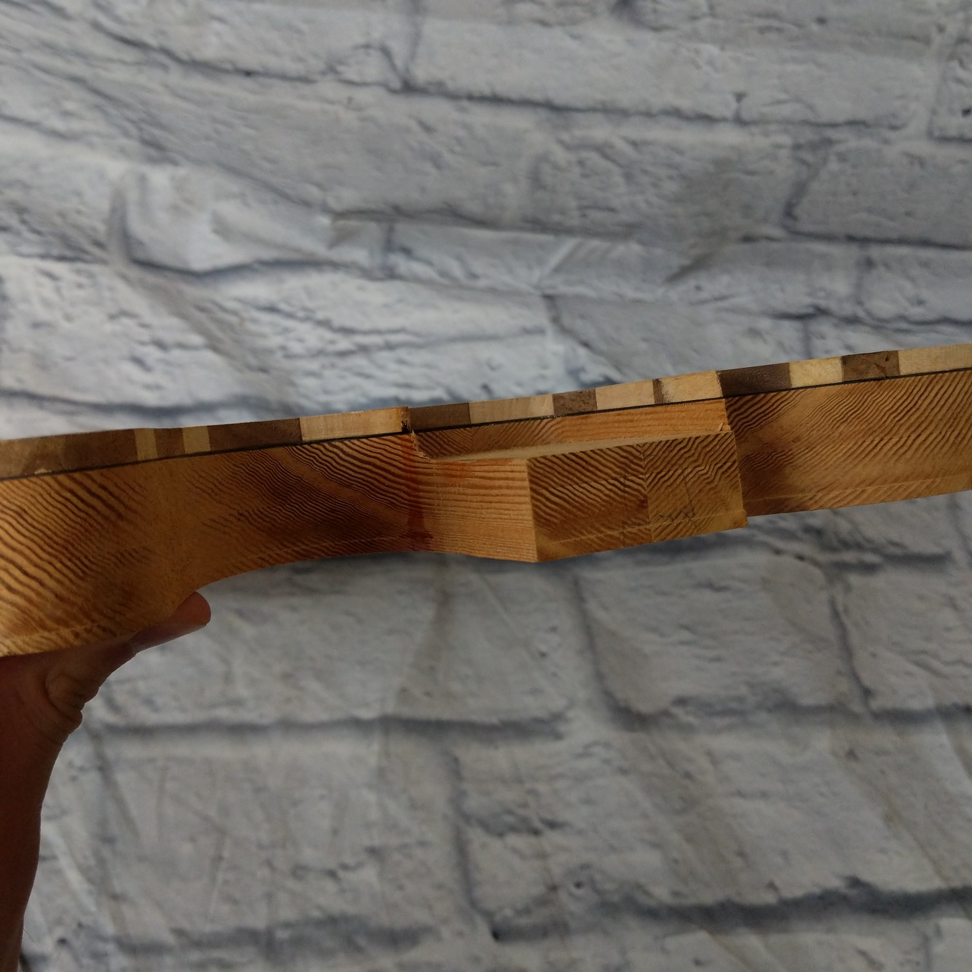 No Name Custom telecaster body - electric guitar checker pattern