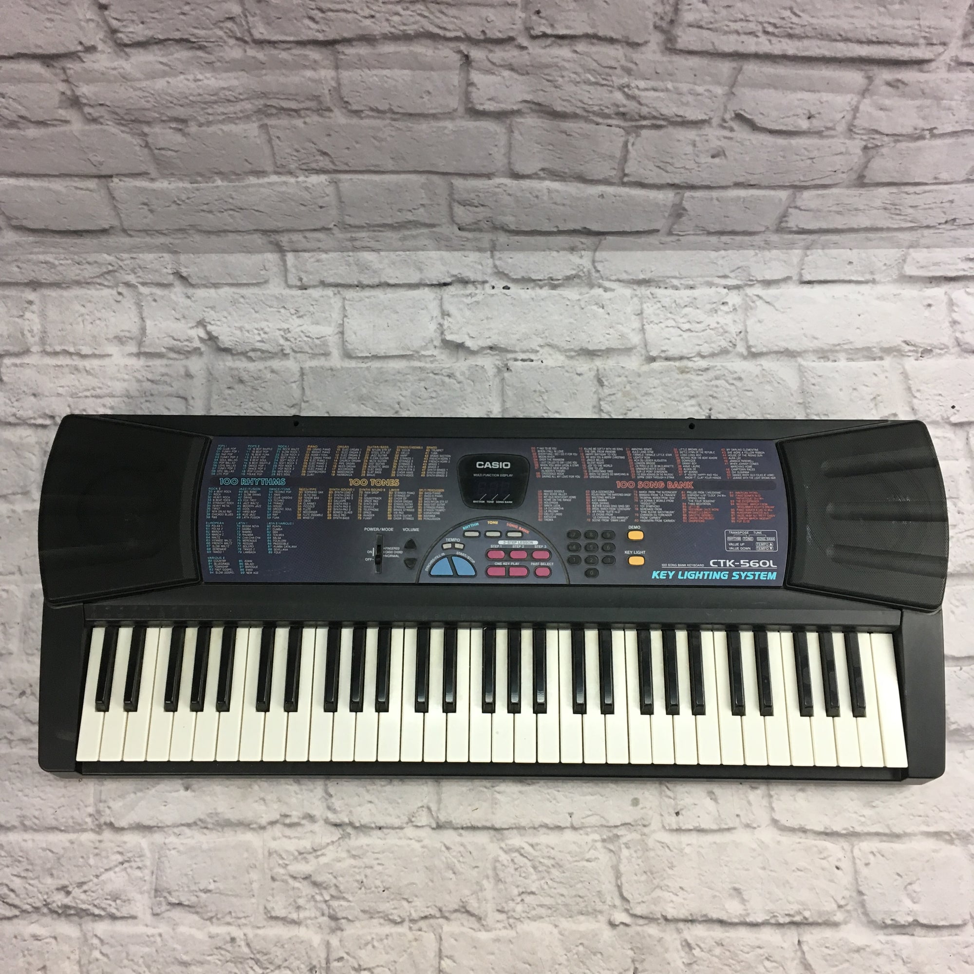 Casio CTK560L Lighted Keys Keyboard