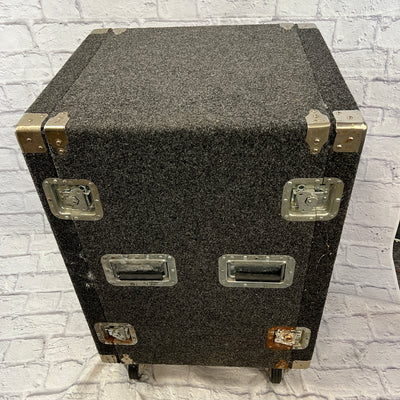 Grundorf Rolling Rack Case 18u Rack Case