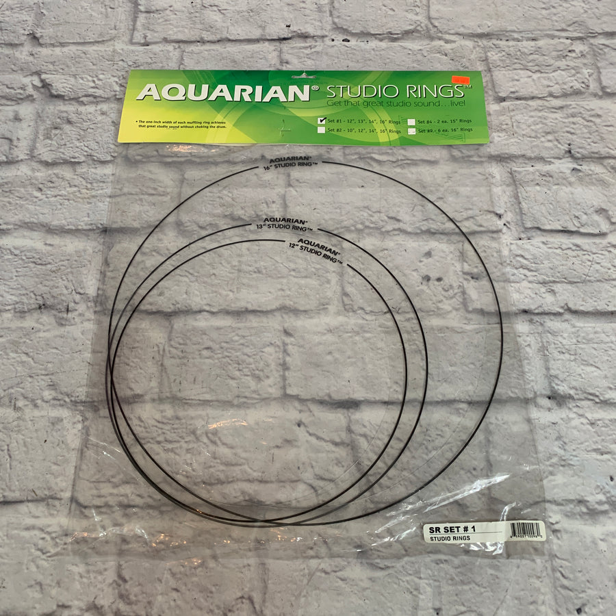Aquarian Studio Rings Set #1 - 12",13",14",16"