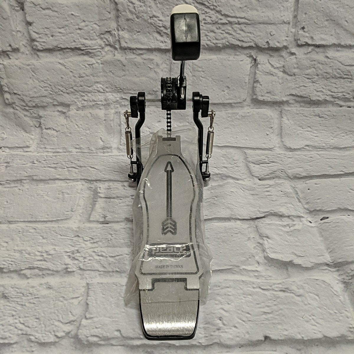 Peace Chain Drive Bass Drum Kick Pedal - Silver Arrow