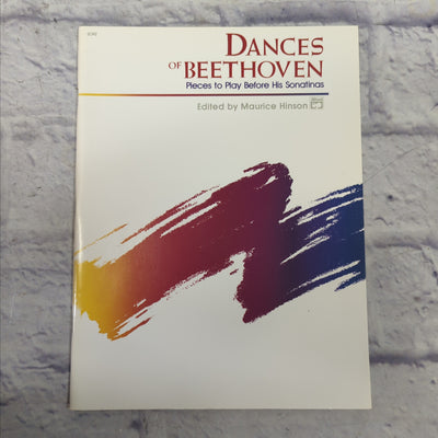 Dances of Beethoven for the Piano - Music Book