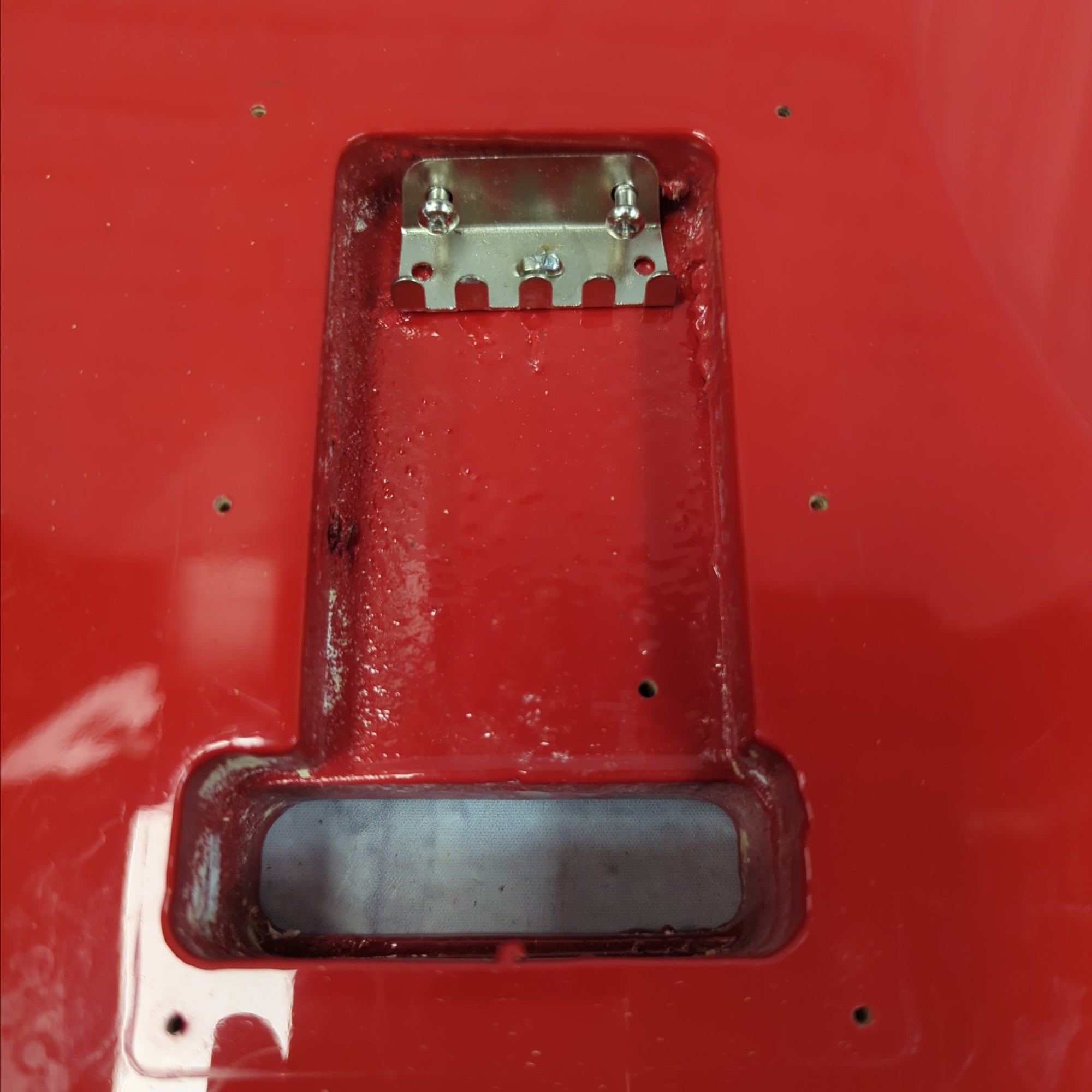 Unknown Red Strat SSH Electric Guitar Body
