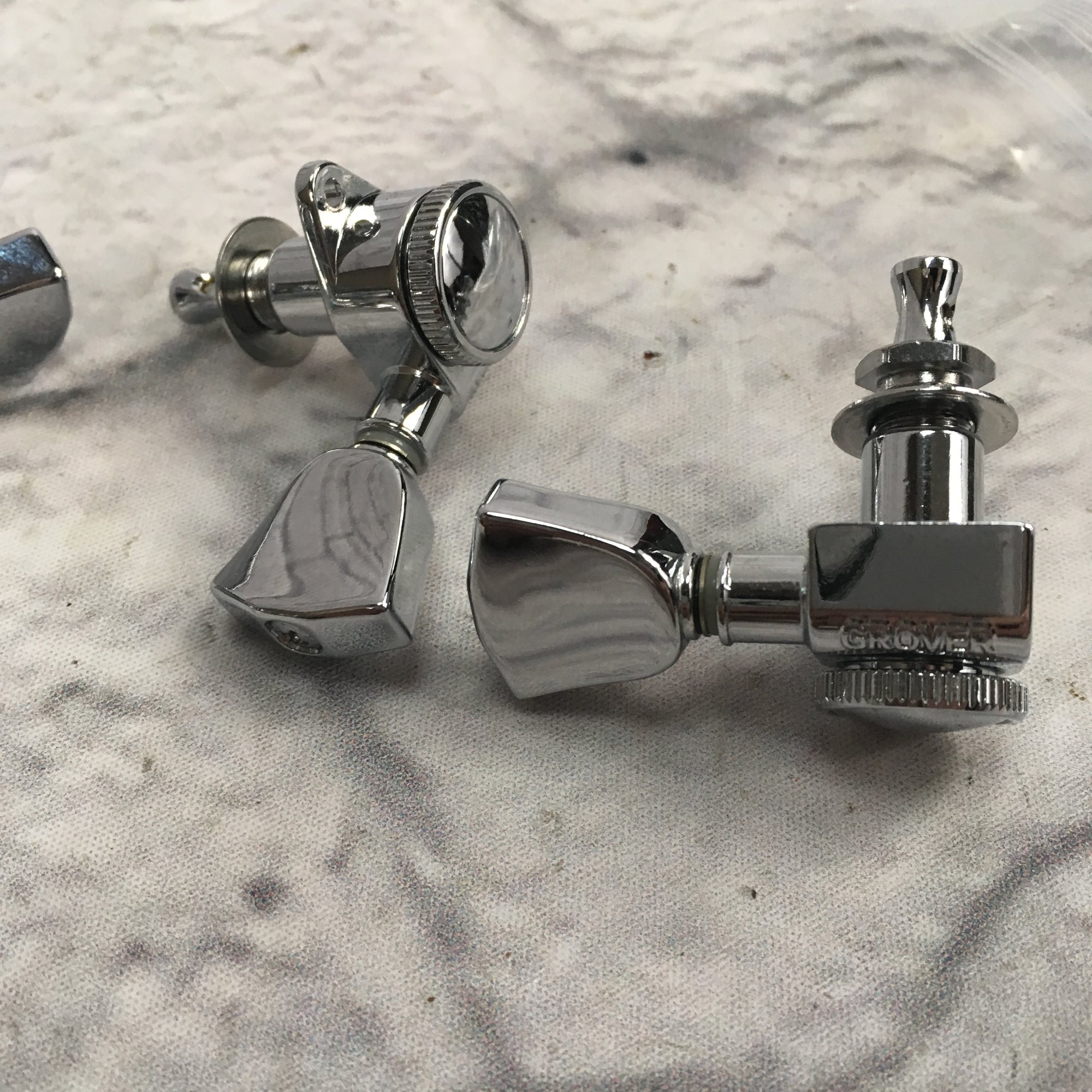 Grover Locking Tulip 3x3 Chrome Tuners