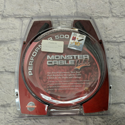 Monster Performer 500 30ft Microphone Cable P500M30