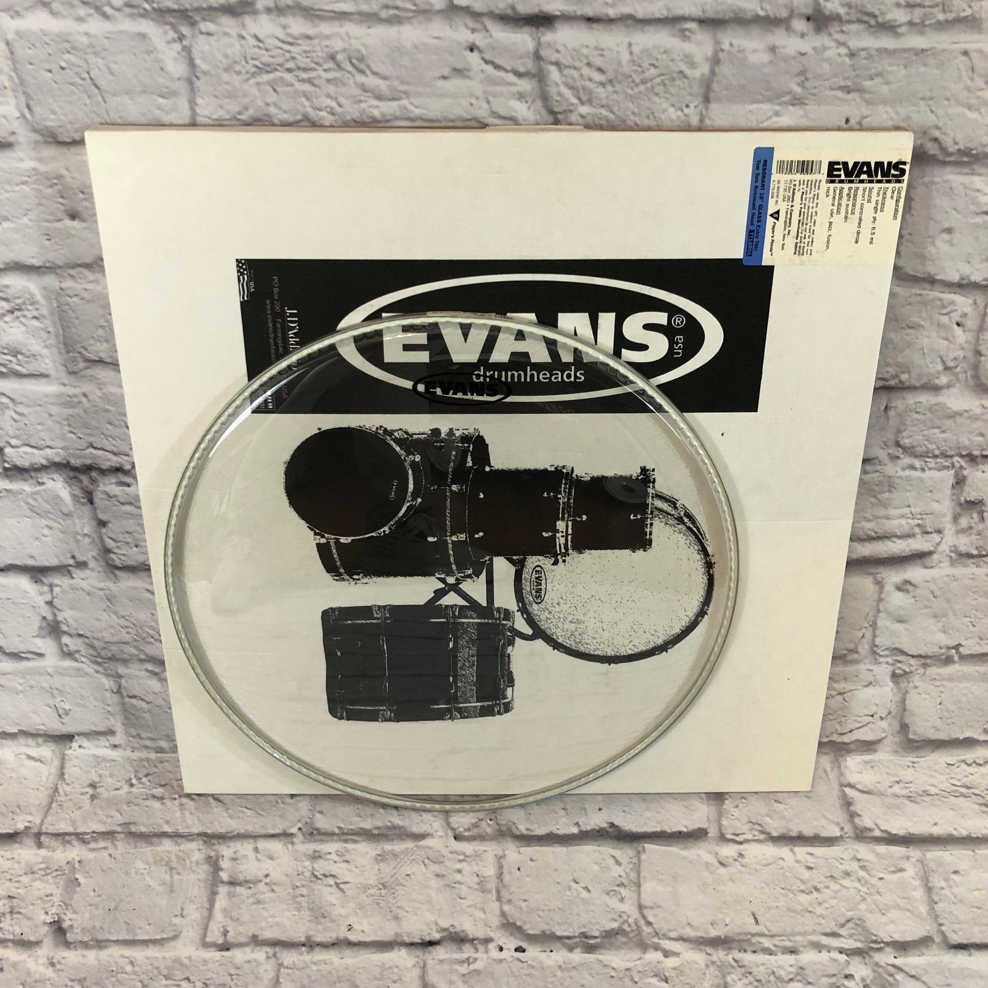 Evans resonant store glass