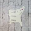 3 Single Coil Pickguard (White)