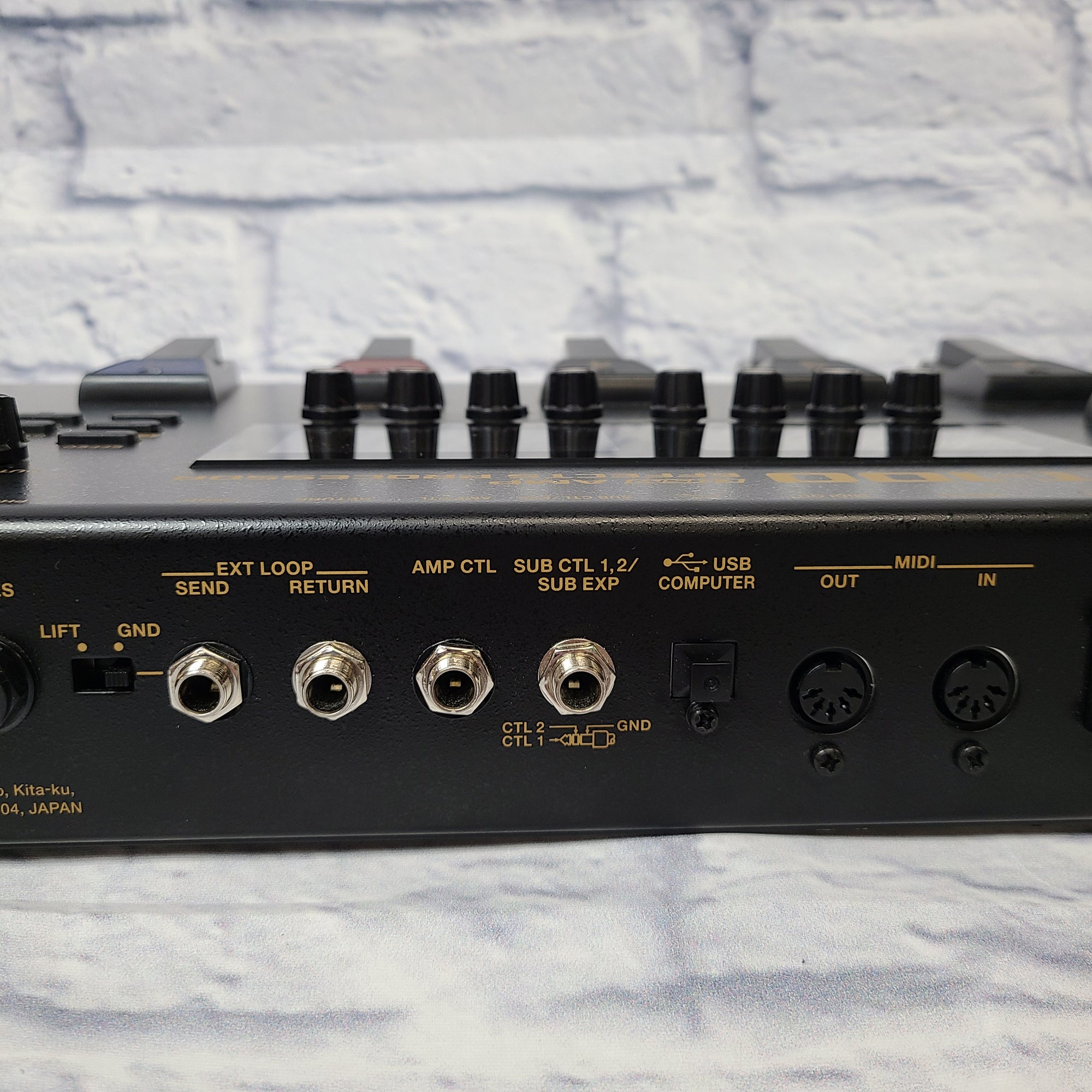 Boss GT-1000 Multieffects Pedal with Power Supply