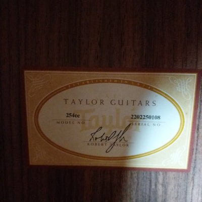 Taylor 254ce 12 String Grand Auditorium Acoustic Electric