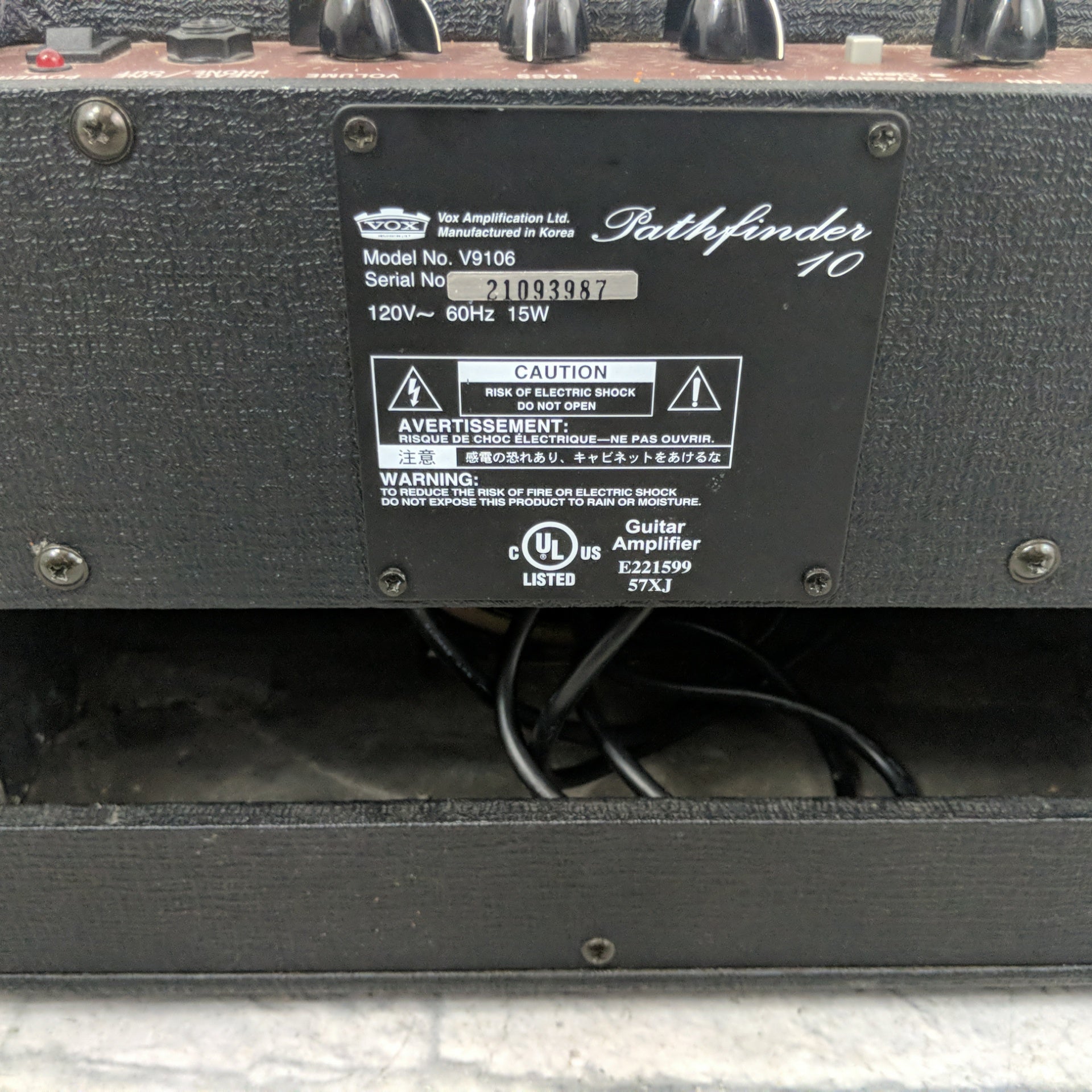 Vox Pathfinder 10 1x6.5" 10-Watt Guitar Practice Amp