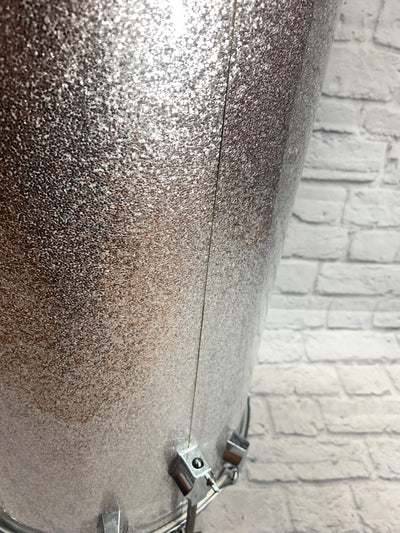 Ultraphonic UP-C 3 Piece Standing Cocktail Drum Kit Silver Sparkle
