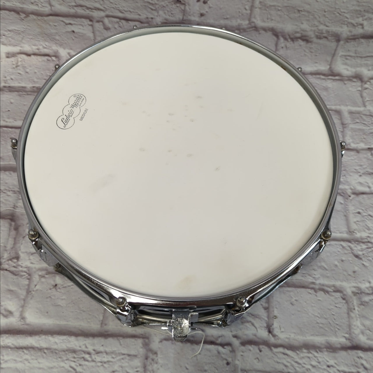 Ludwig  14x5.5 Supraphonic Chrome over Aluminum Snare