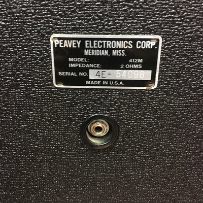 Peavey 412M Oversized 4x12 Cabinet