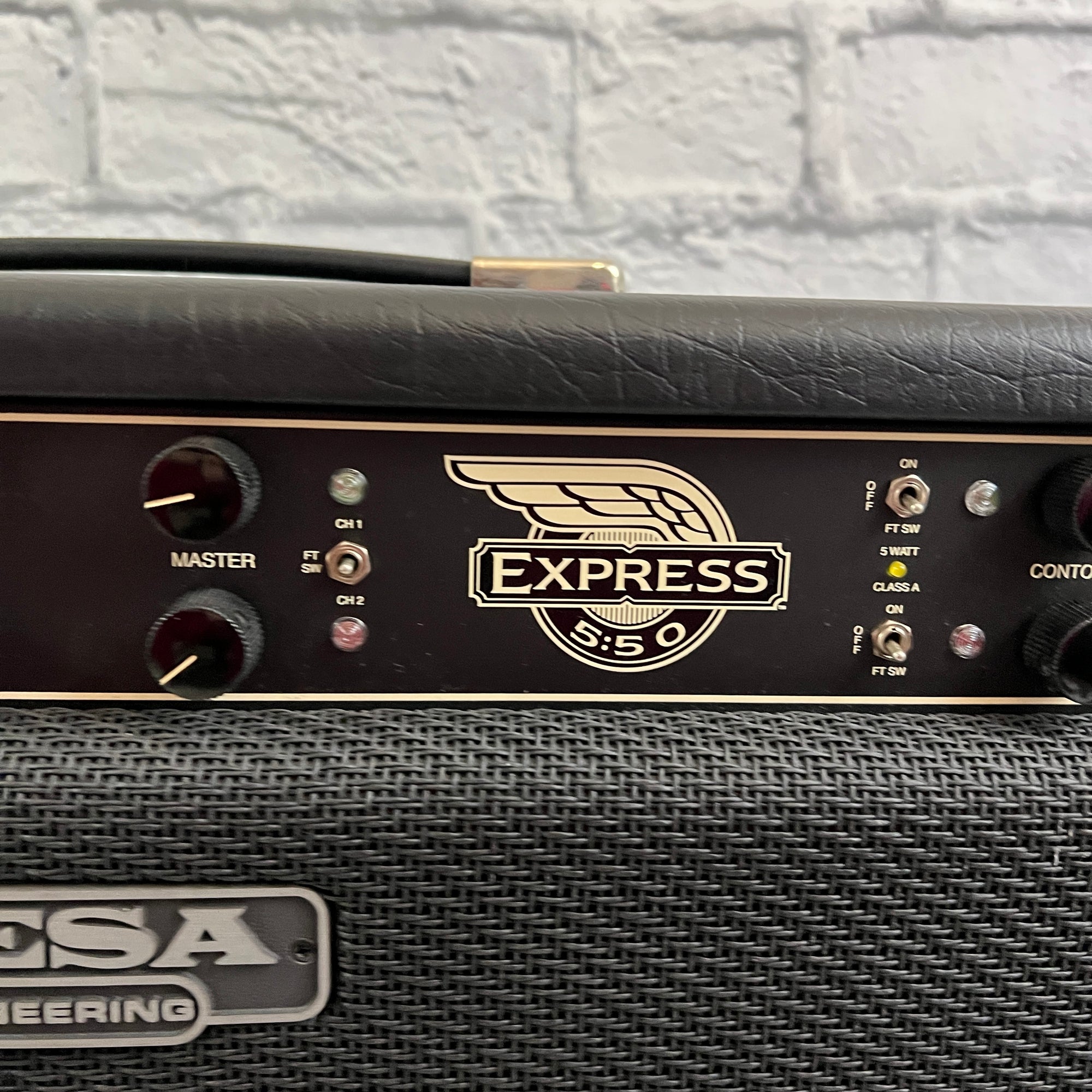 Mesa Boogie Express 5:50 Guitar Combo Amp w/ Cover & Footswitch