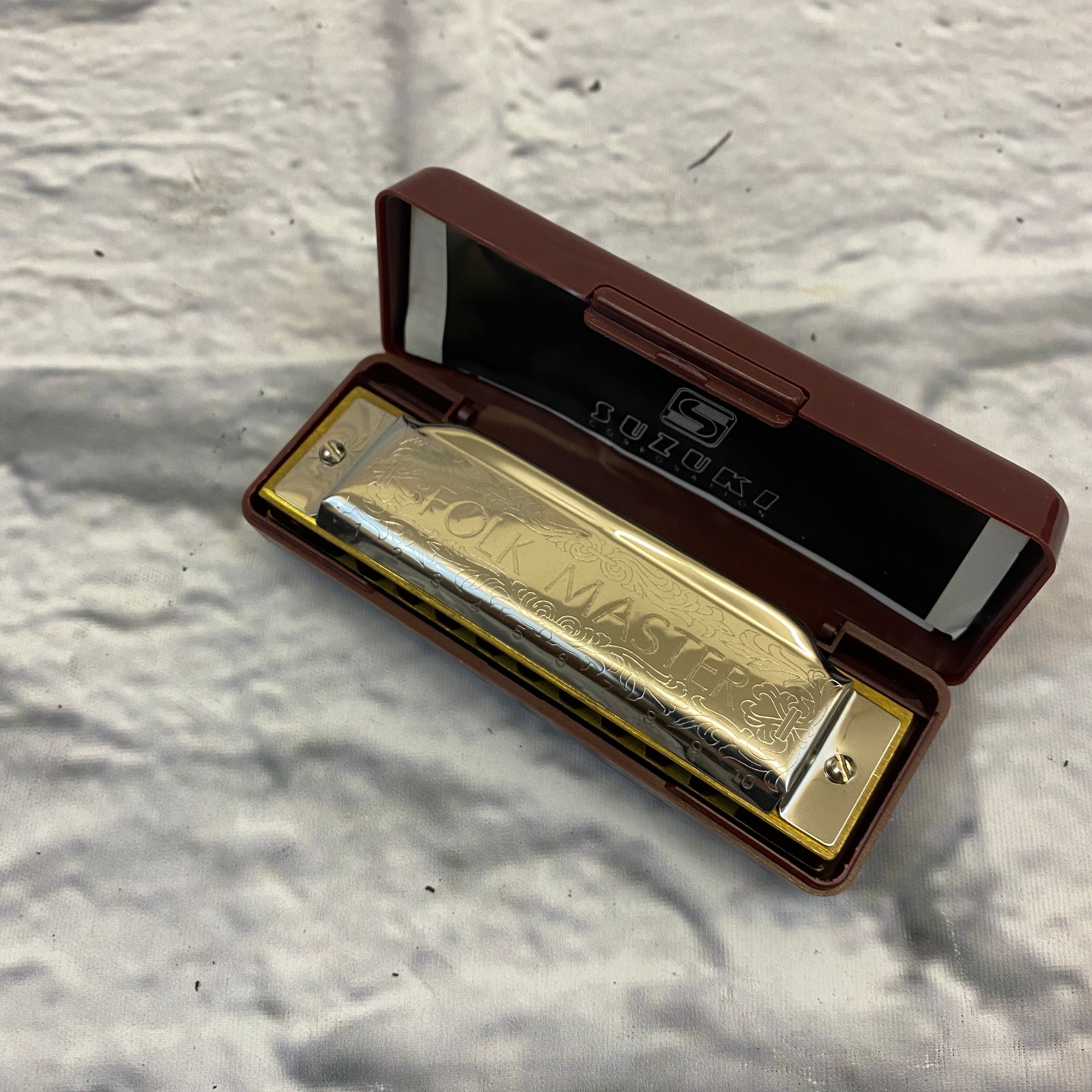 Suzuki Folkmaster 10 Hole Diatonic Harmonica - C