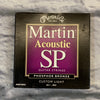 Martin SP Acoustic Phosphor Bronze Custom Light 11-52 Acoustic Guitar Strings