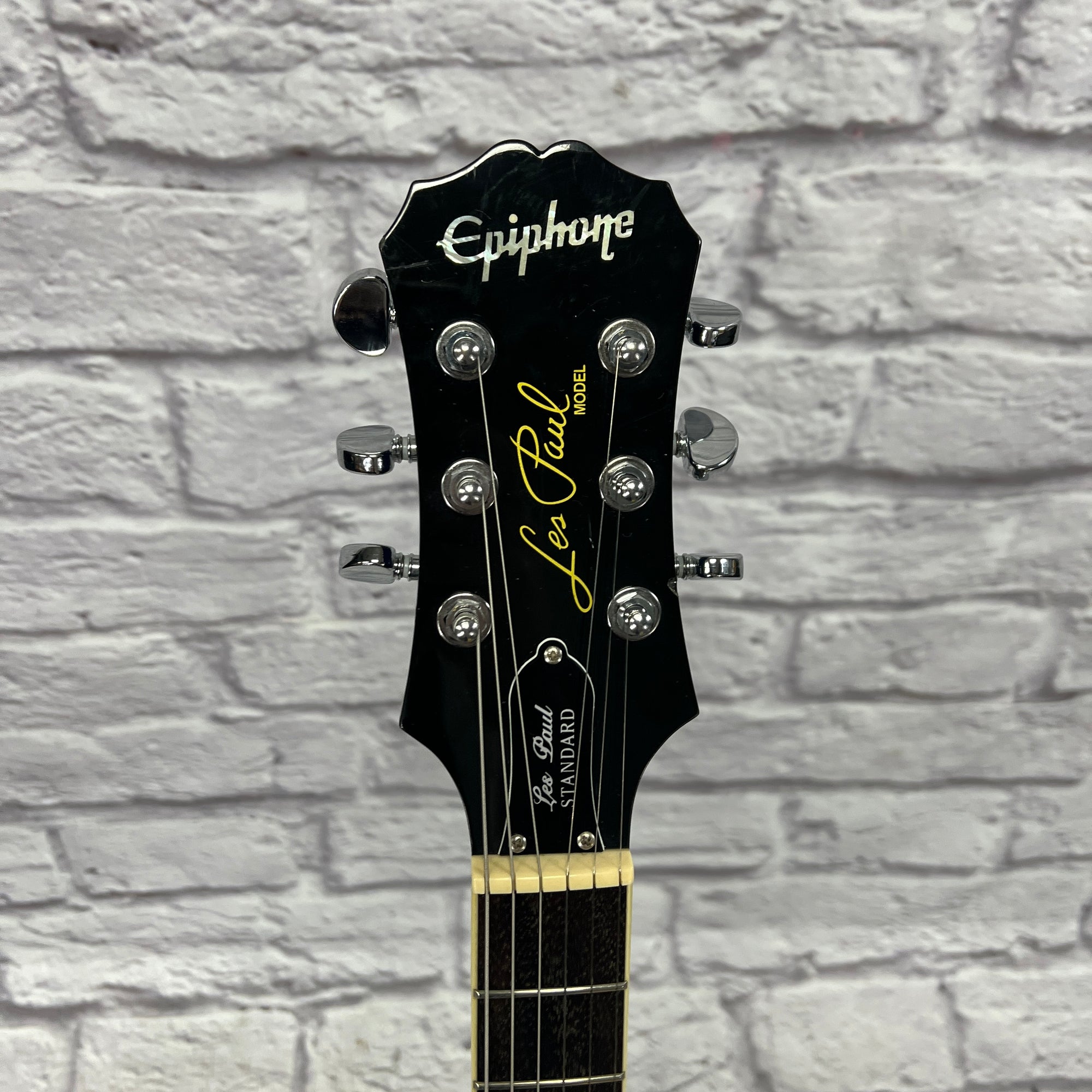 2007 Epiphone Les Paul Standard Electric Guitar - Blue Flame