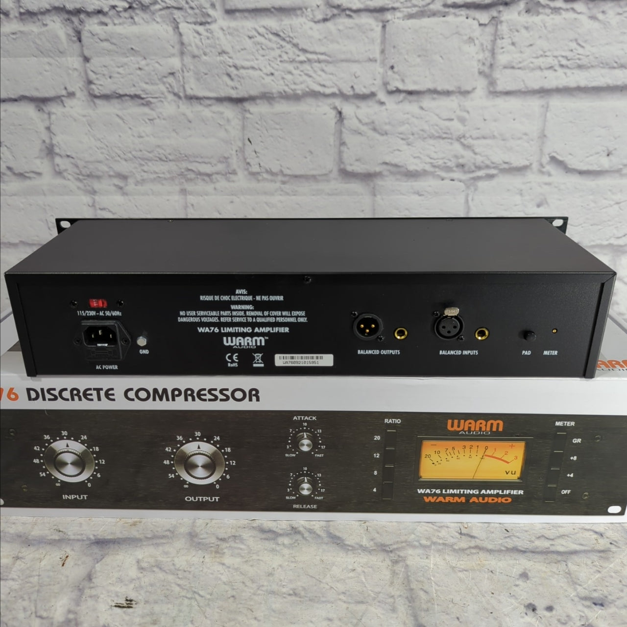Warm Audio WA76 Discrete Limiting Amplifier