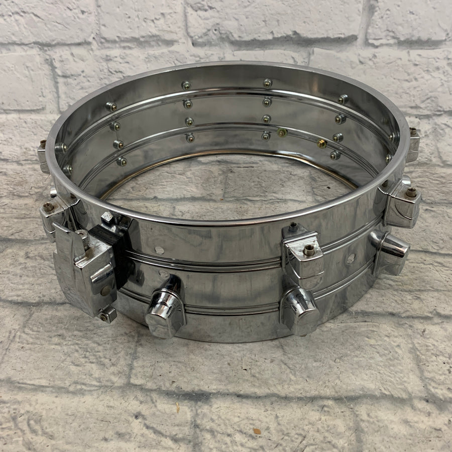 Unknown 10 Lug Steel Snare Shell