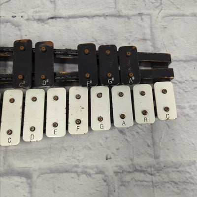 Unknown Vintage Glockenspiel Bells w/ Case