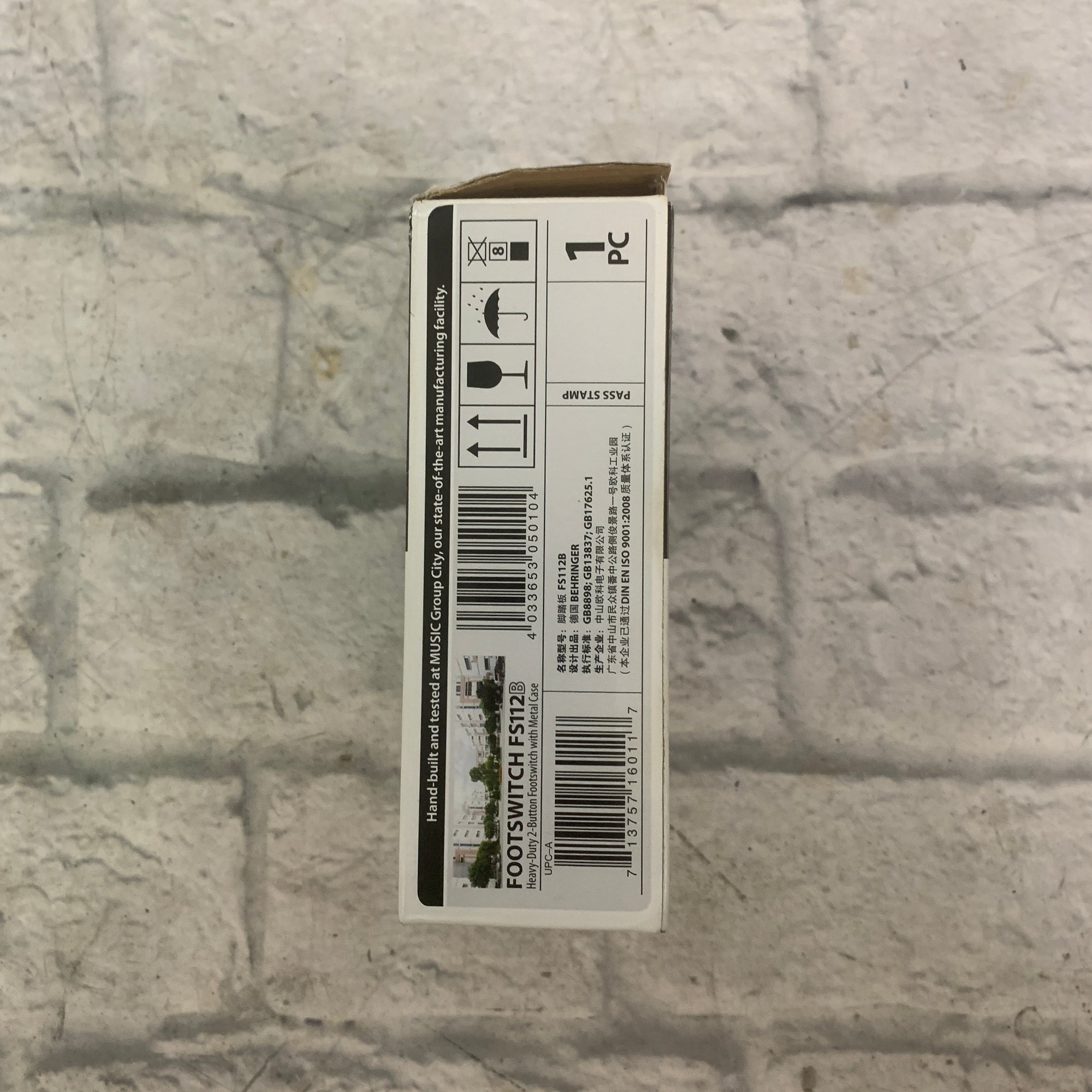 Behringer FS112B Footswitch