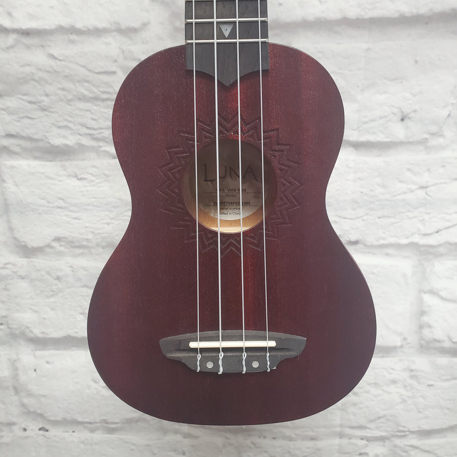 Luna Ukulele Vintage Mahogany