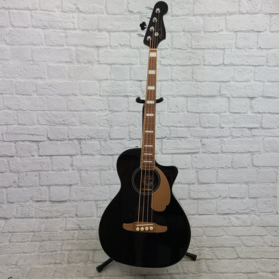 Fender Kingman V2 Acoustic-Electric Bass - Black